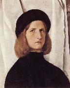 Portrait of a Young Man, Lorenzo Lotto